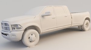 pickup ram 3500 laramie 3D model
