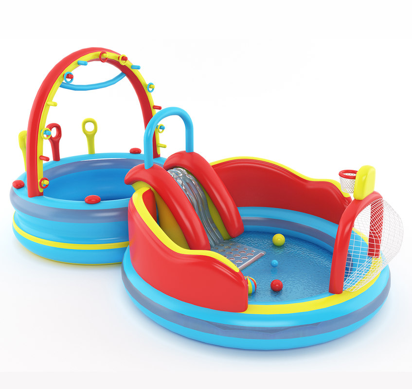 3d model inflatable kid pool