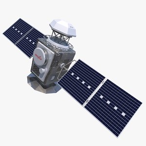 3d model generic satellite real