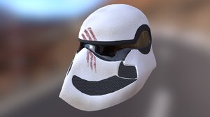 helmet stromtrooper 3d model