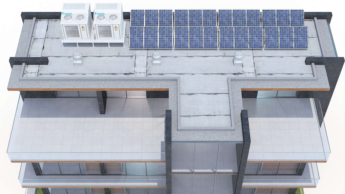 max modern office building architectural