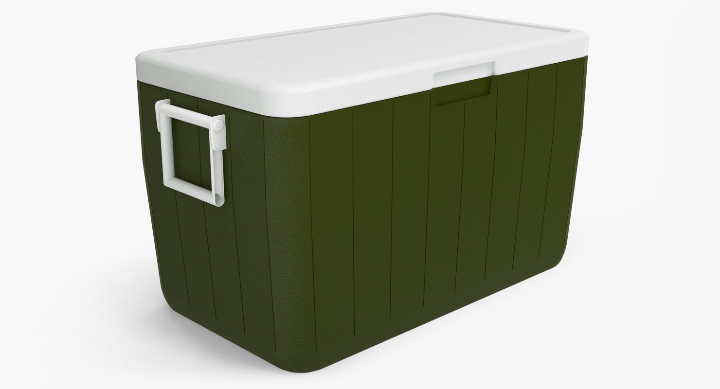 green ice chest