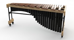 3d model music instrument