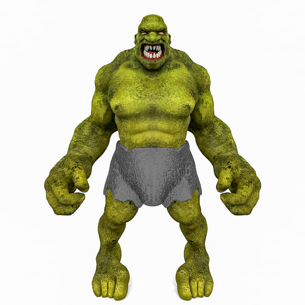3d troll model