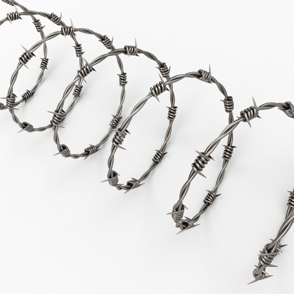 barbwire barb wire 3d model
