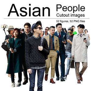 Asian People Cutout Images