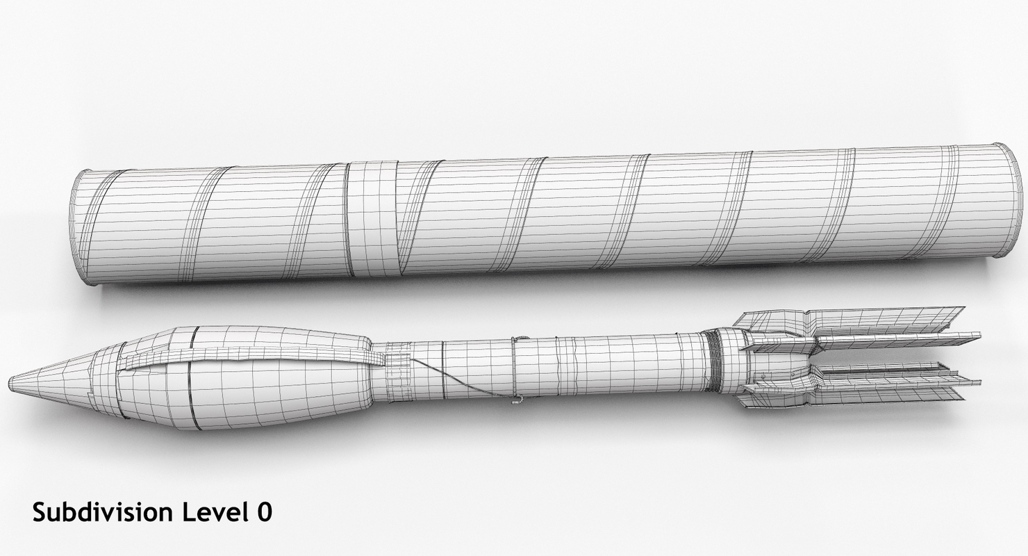 3ds max bazooka m1