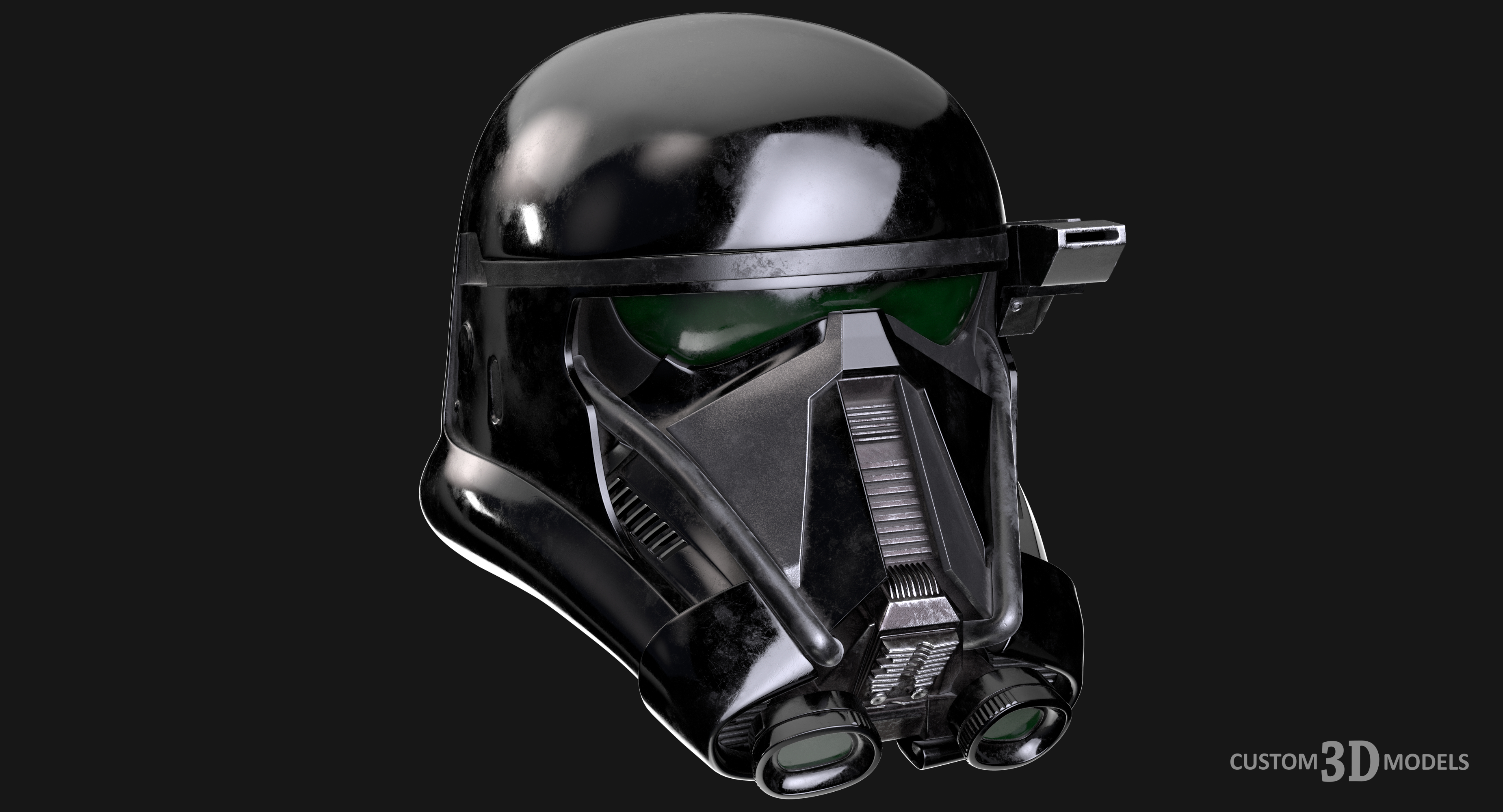 death trooper helmet with voice changer