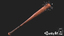 3d baseball bat weapon 03 model