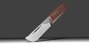 knife 3d 3ds