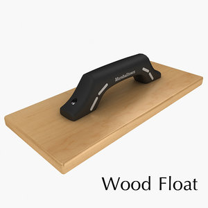 3d wood float
