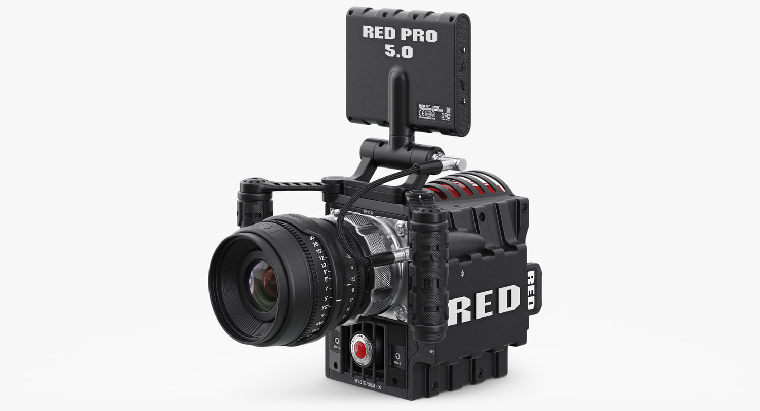 x red epic camera
