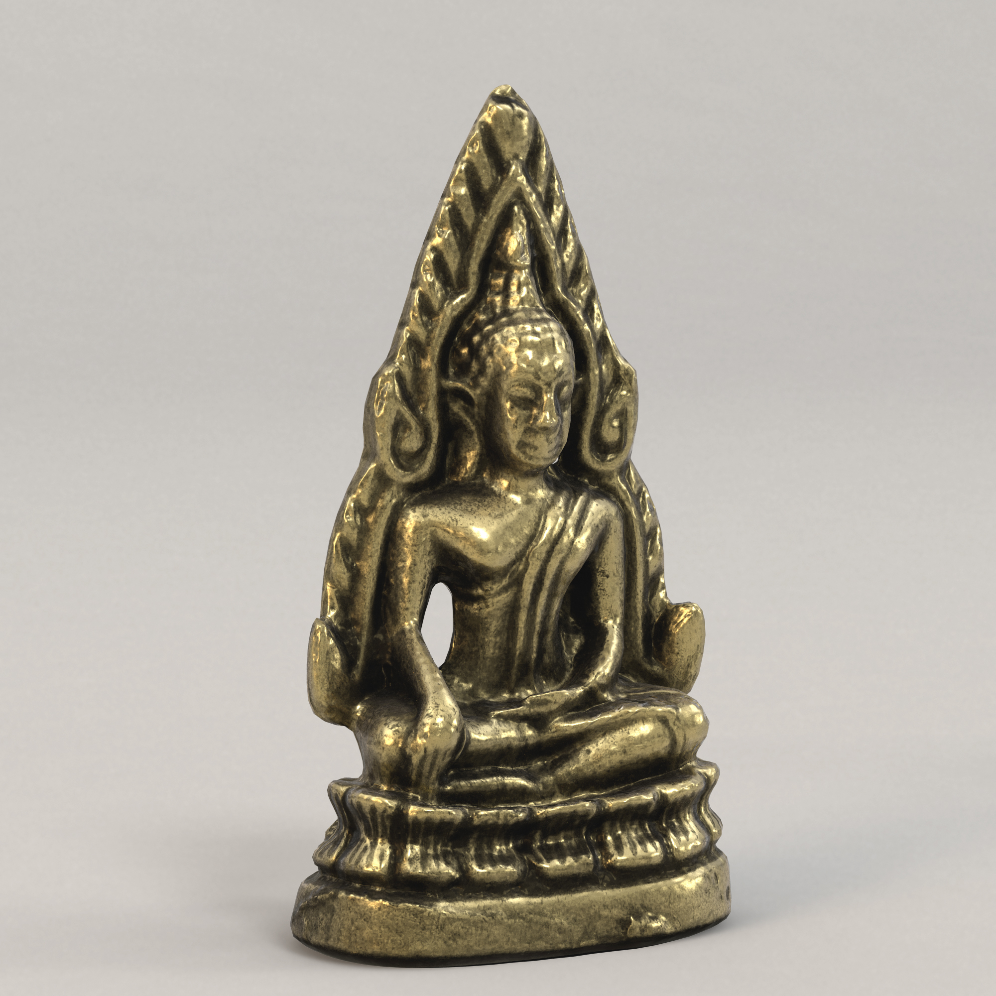 3d buddha thailand model
