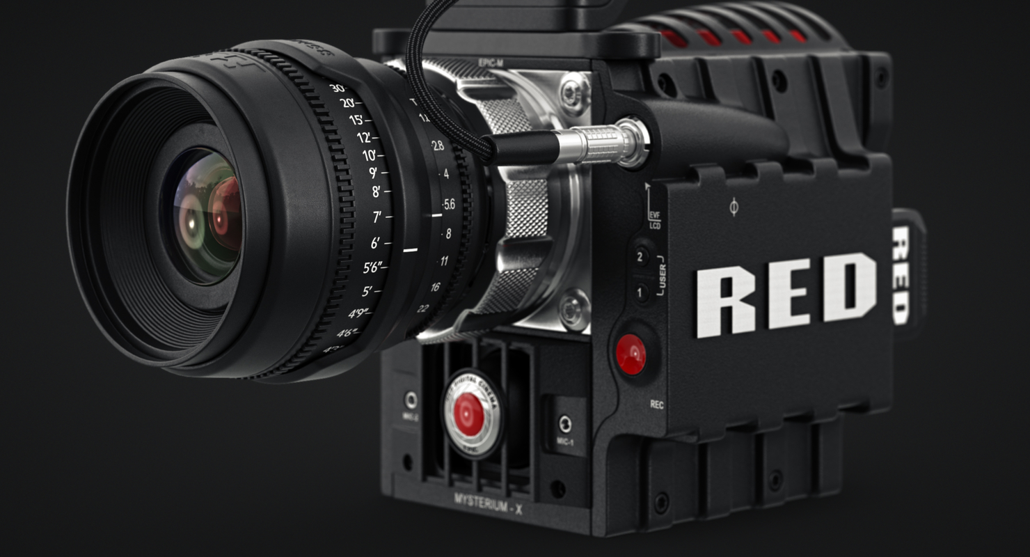 x red epic camera