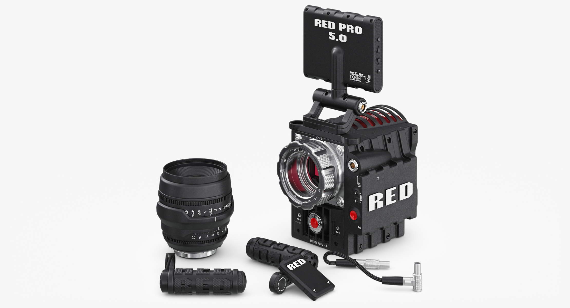 x red epic camera