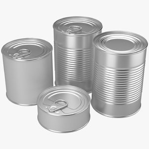 3d canned food 1