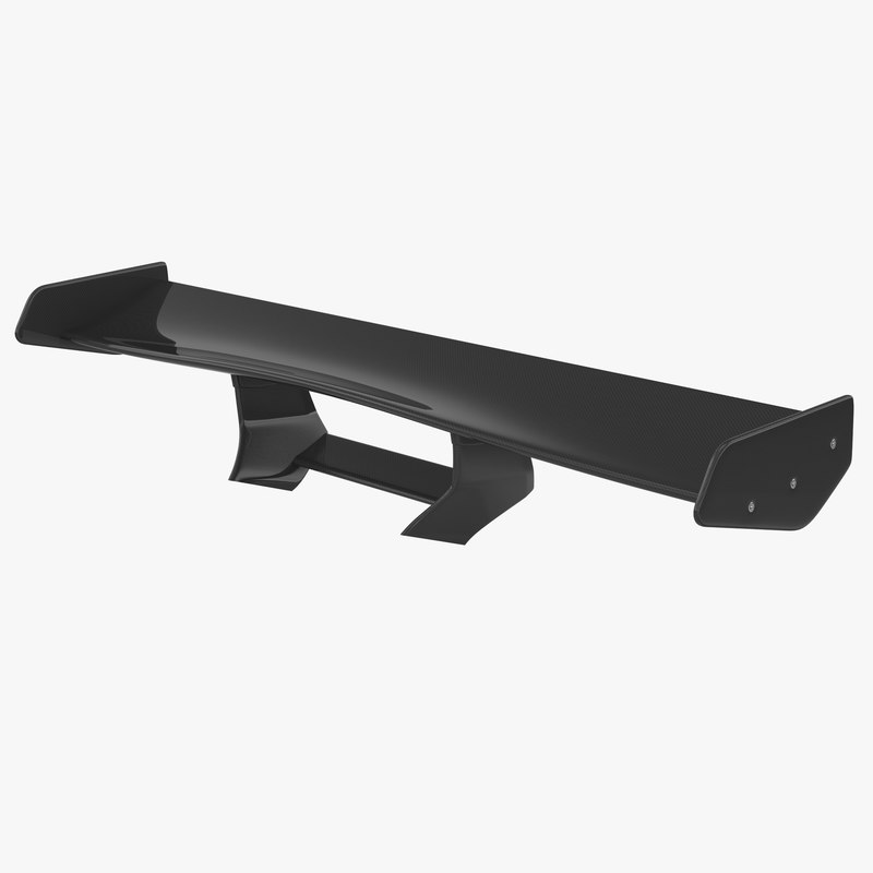 3d model car spoiler