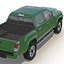 3d generic pickup simple interior model