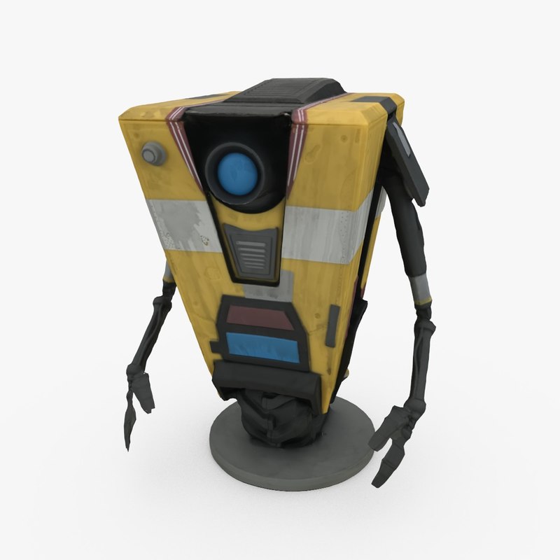 borderlands 3 claptrap 7 inch vinyl figure