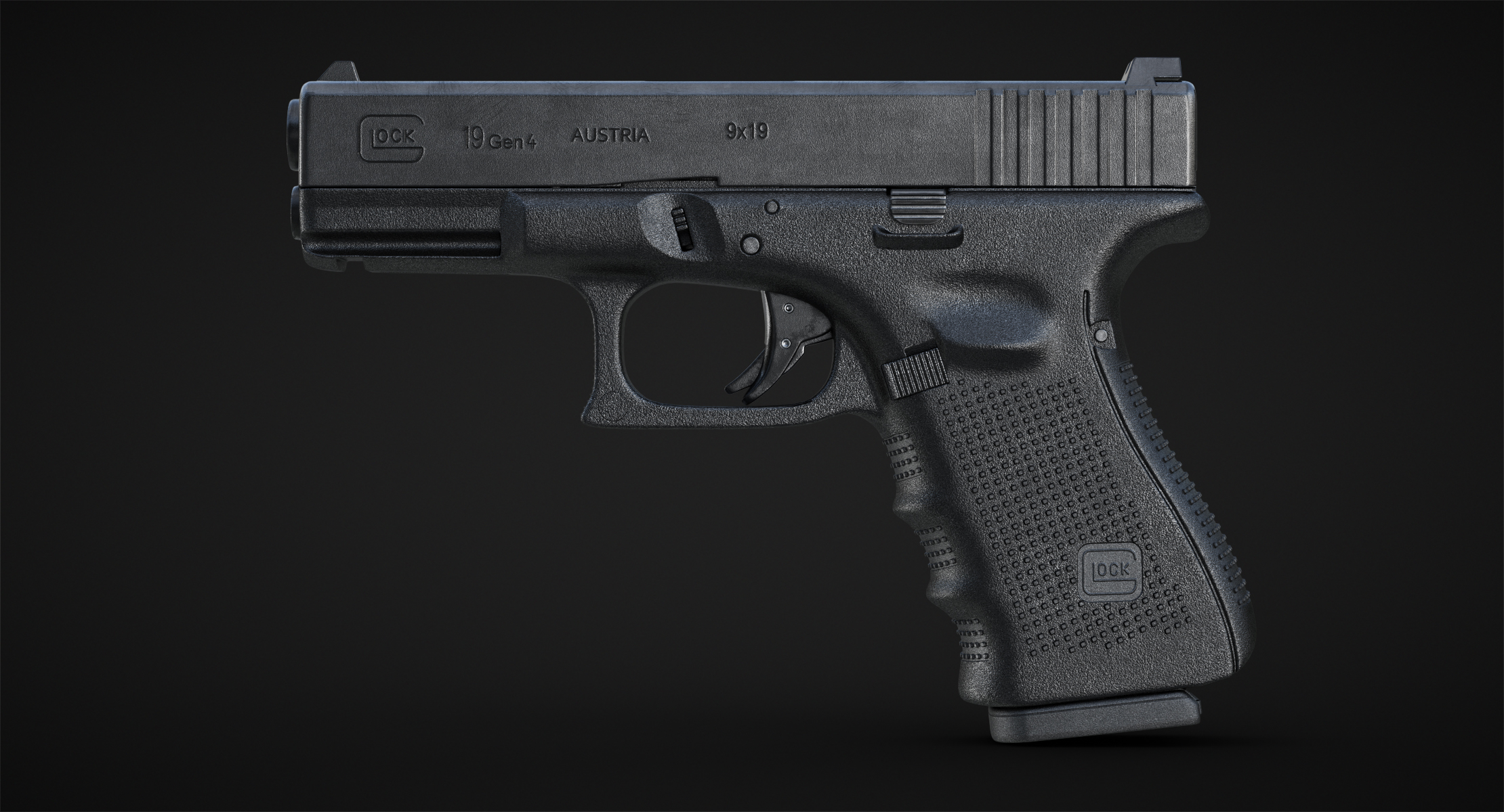 3d gun glock 19 gen model