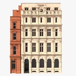 building facade london 3d x