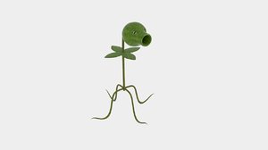 plant sprout shooter dwg