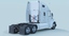 semi-trailer truck 3d max