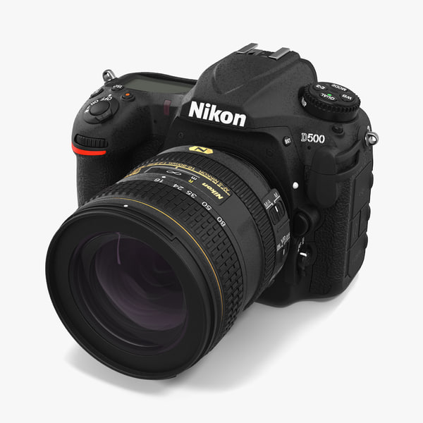 nikon d500 modeled 3d 3ds