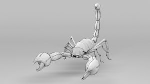 scorpion animation fbx