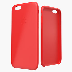 iphone 6 silicone case 3d model