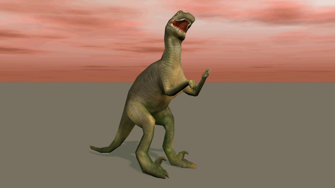 3d dinosaur game google