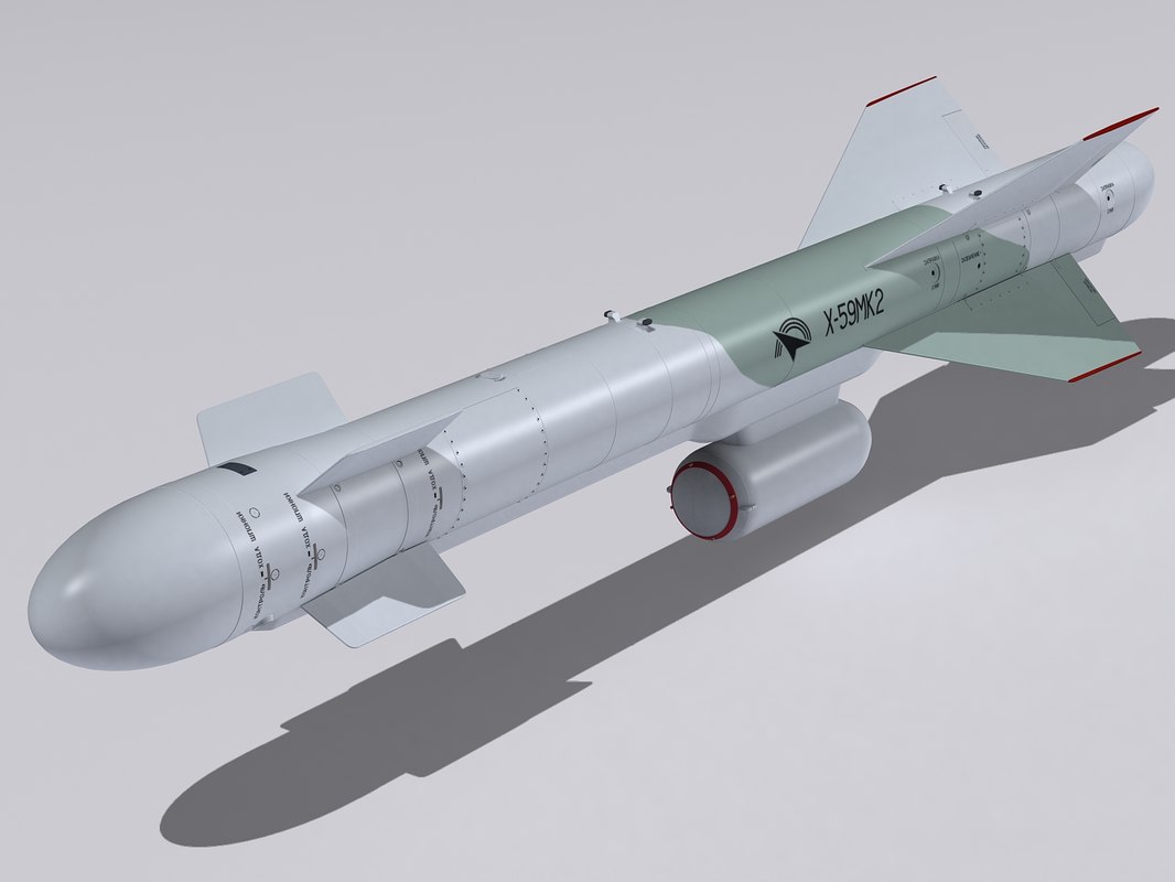 3d kh-59mk2 missile model