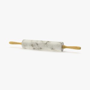 marble rolling pin 3d ma