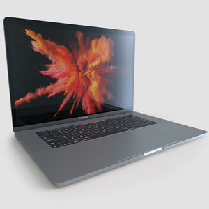 3d apple macbook pro 15