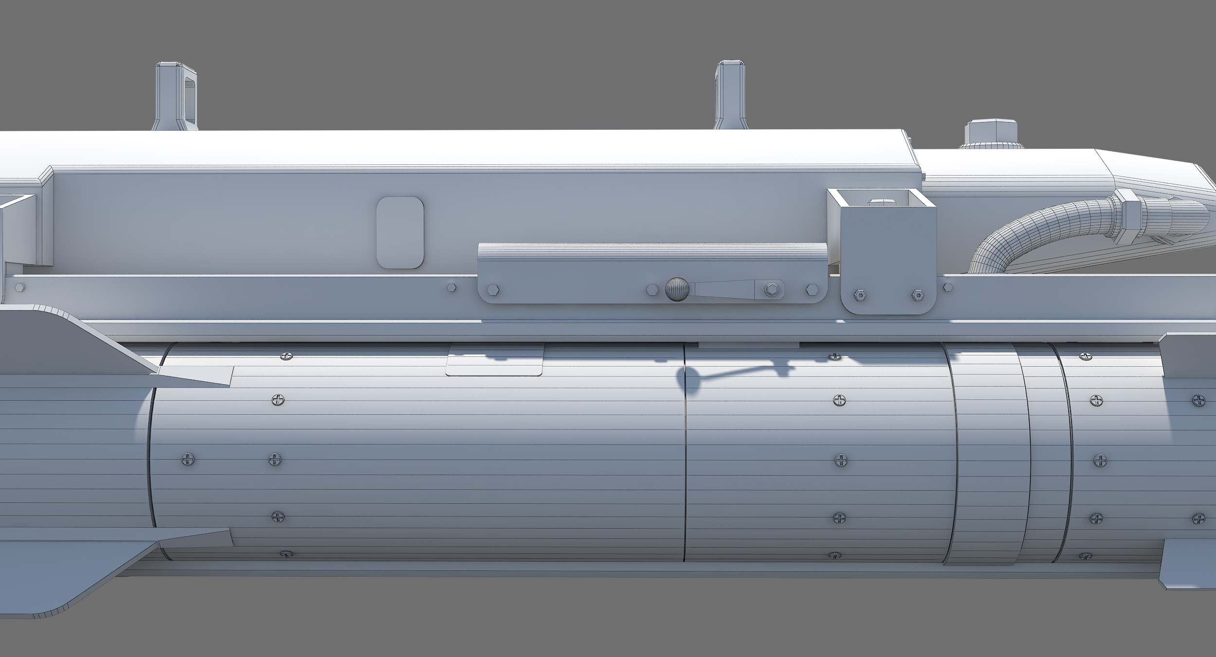 3d model agm-114 hellfire missile 1