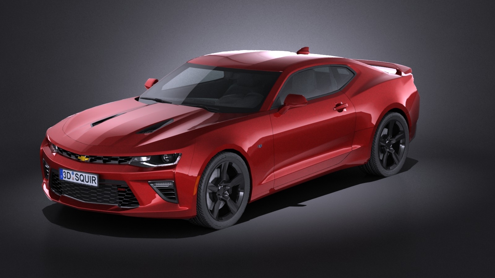 hq chevrolet camaro 3d 3ds