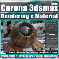 Corona 1.5 in 3dsmax 2015 Rendering e Material Vol 2.0 Cd Front