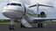 business jet bombardier global 3d max