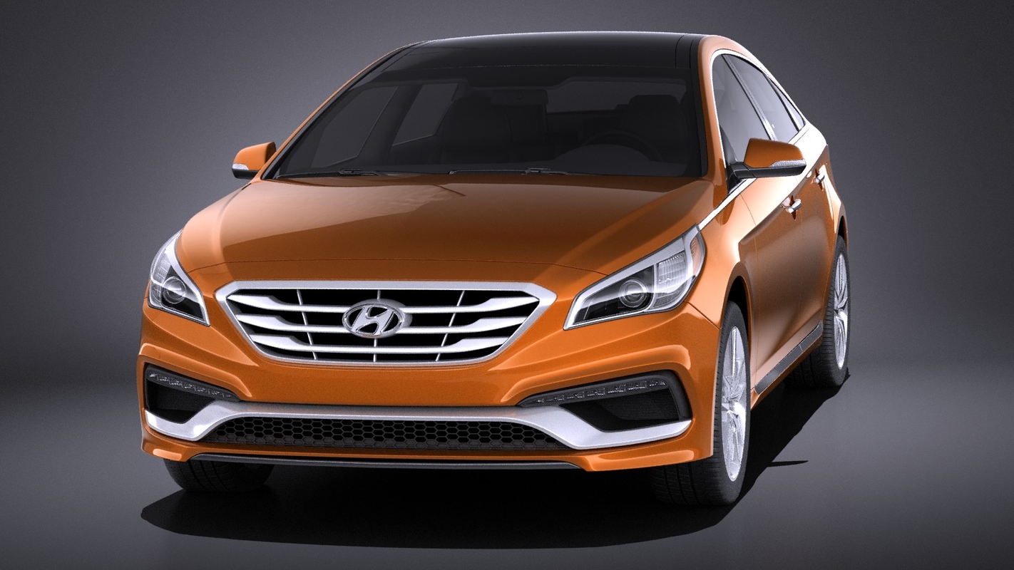 Hyundai sonata 3d model