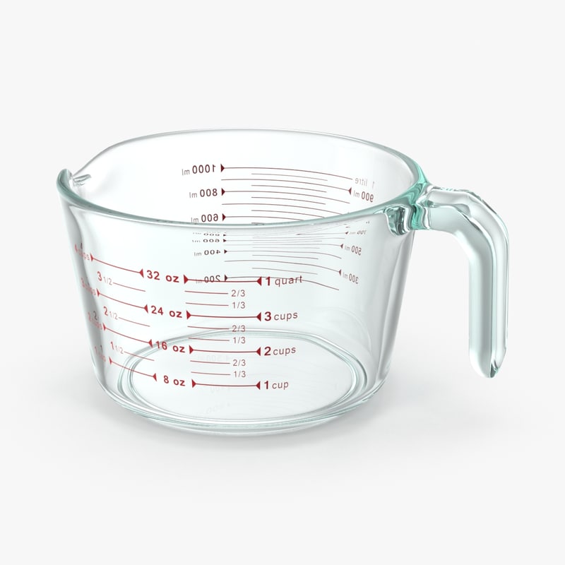 Measuring Cup 3D Models for Download | TurboSquid