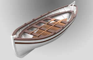 3d ship s boat