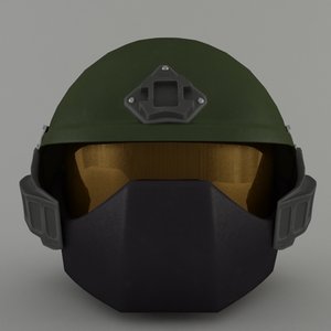 3d model helmet