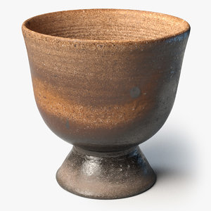 3d model antic tea cup ceramic