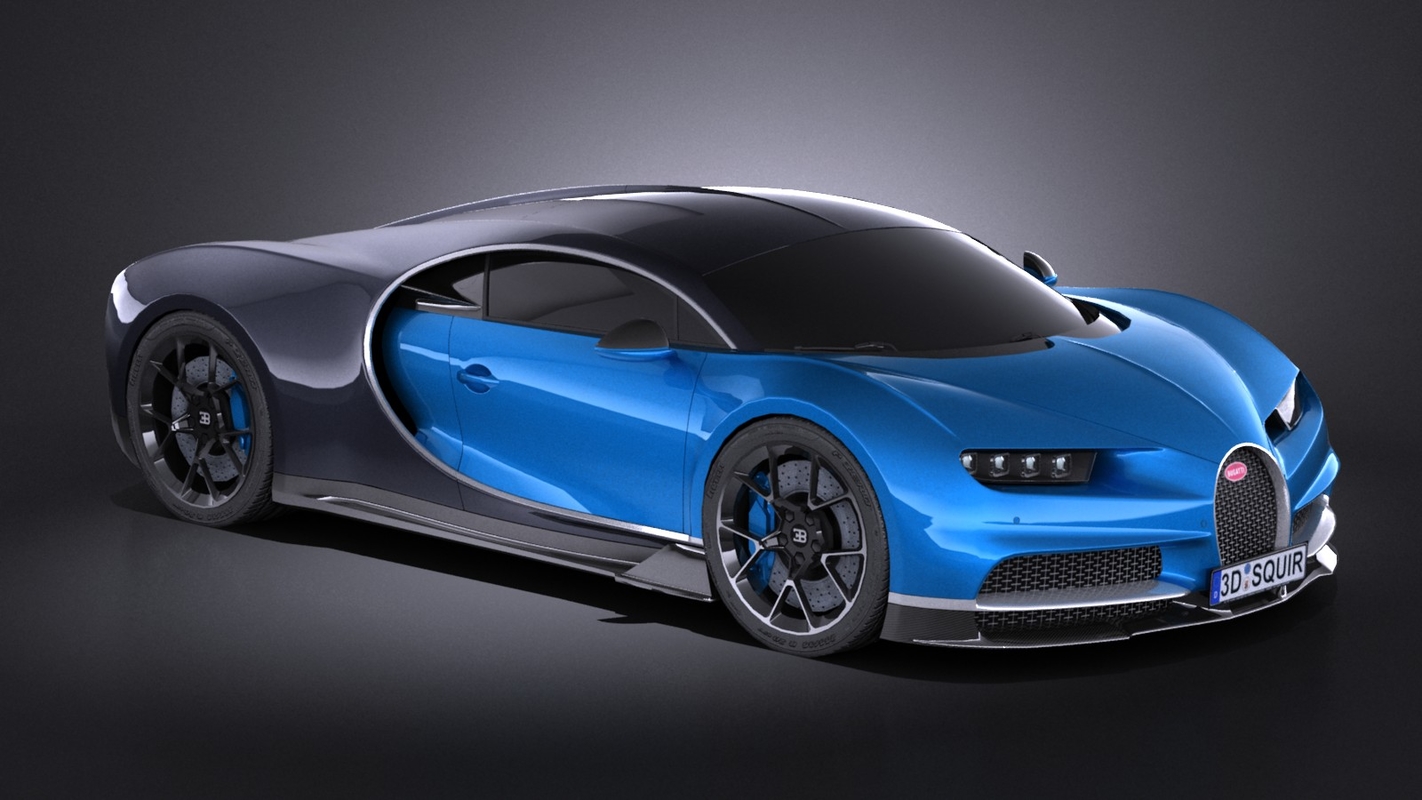 3d hq bugatti chiron