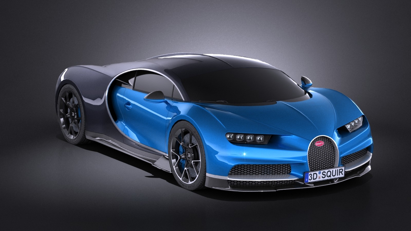 3d hq bugatti chiron