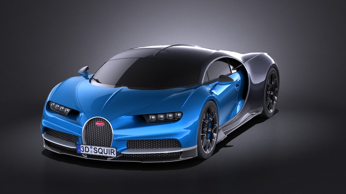 3d hq bugatti chiron