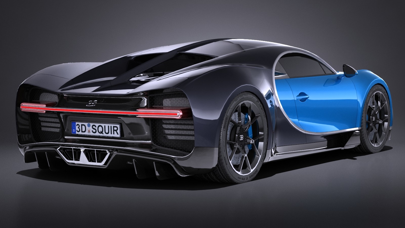 3d hq bugatti chiron