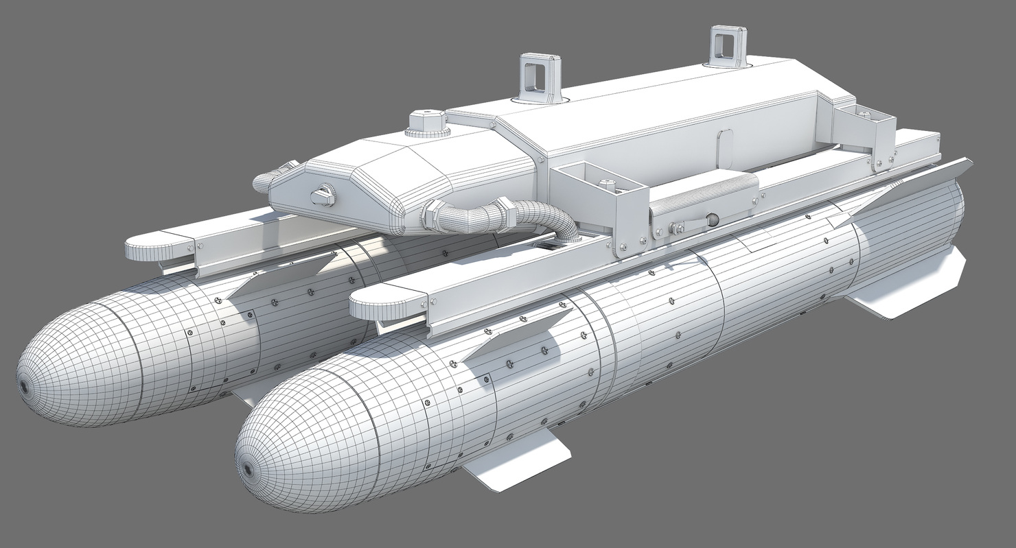 3d agm-114 hellfire missile model