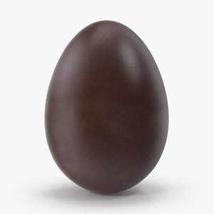 chocolate easter egg 03 3d max
