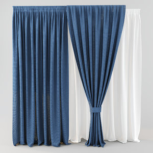 curtains blinds 3d max